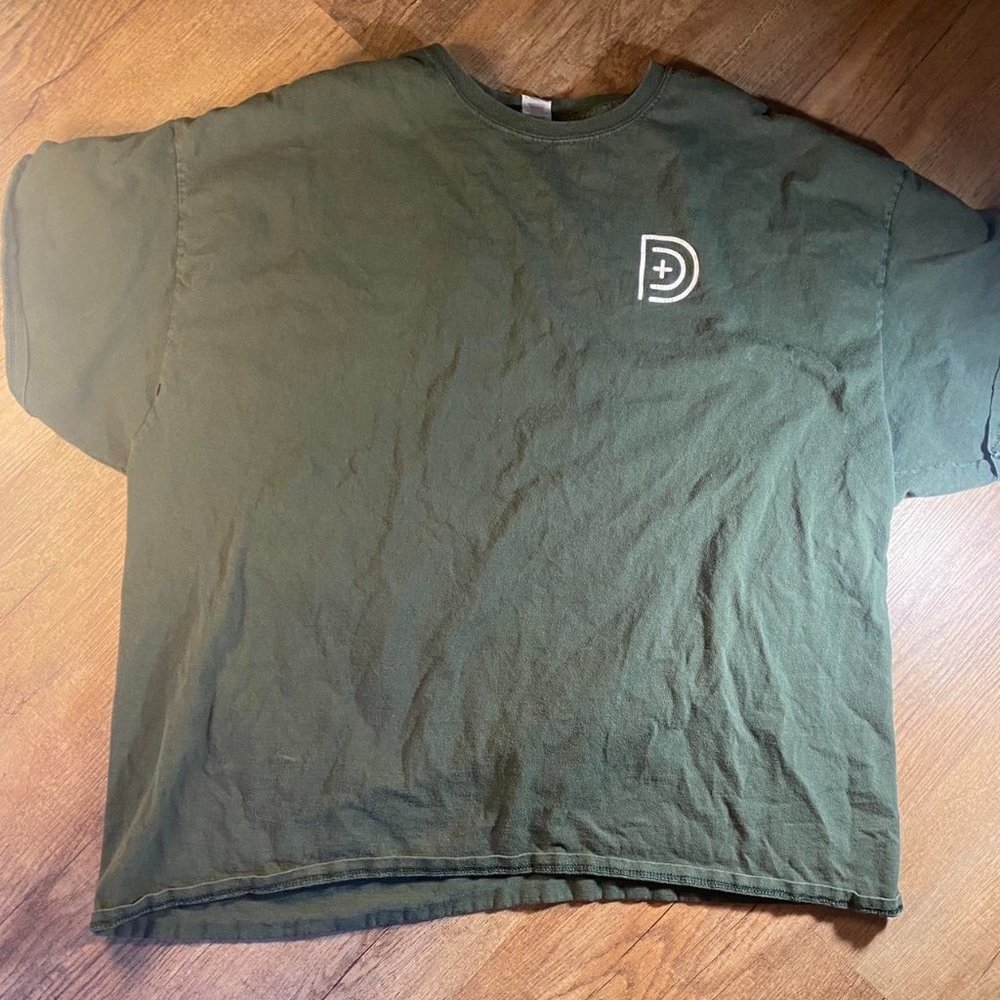 Green T Shirt Baggy No